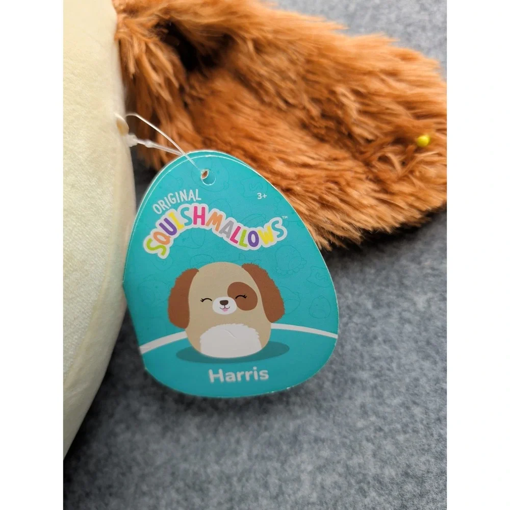 NWT Original Harris Squishmallows Dog Plush Pillow 11 Inches